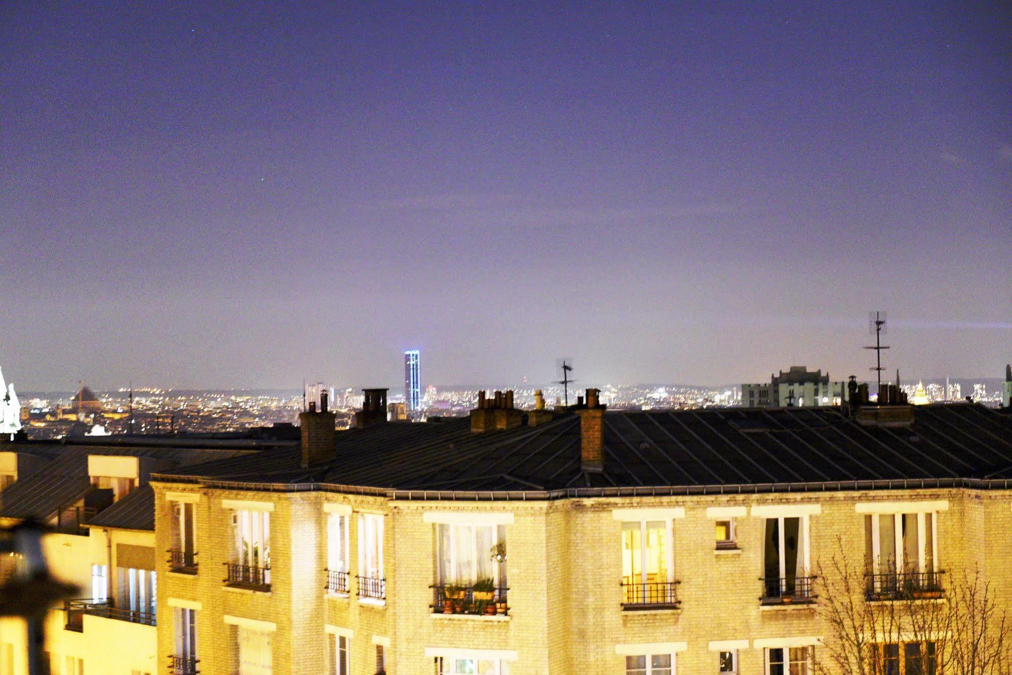 Hotel Ermitage Paris Exterior foto View of the city from the 14th arrondissement
